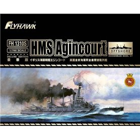 Flyhawk 1:700 HMS Agincourt - DELUXE EDITION