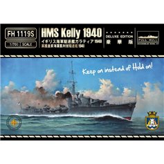 Flyhawk 1:700 HMS Kelly 1940 - DELUXE EDITION 