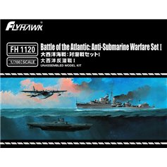 Flyhawk 1:700 BATTLE OF THE ANTLANTIC: ANTI-SUBMARINE WARFARE SET I