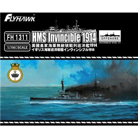 Flyhawk 1:700 HMS Invincible 1914