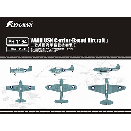 Flyhawk FH1164 WWII USN Carrier-Based Aircraft I