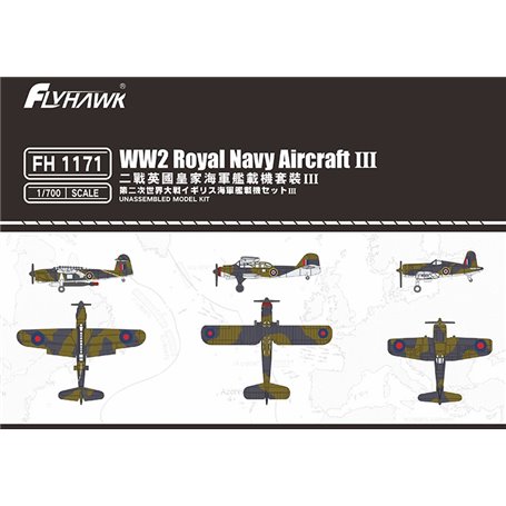 Flyhawk FH1171 WW2 Royal Navy Aircraft III