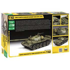 Zvezda 3673 T-62 Soviet MBT (Version 1974-75)