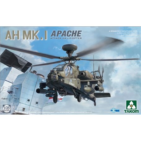 Takom 2604 AH Mk. I Apache Attack Helicopter