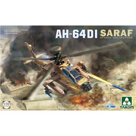 Takom 2605 AH-64 DI SARAF Attack Helicopter