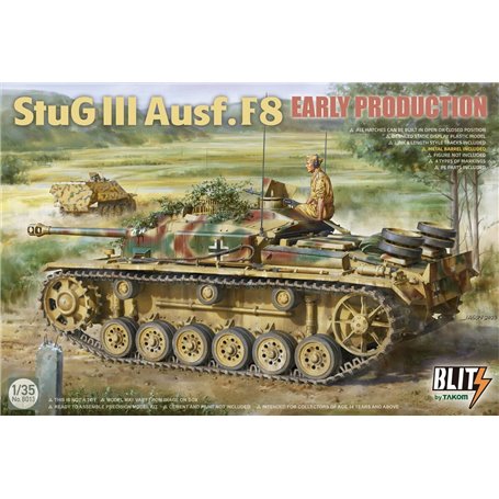 Takom-Blitz 8013 StuG III Ausf. F8 Early Production