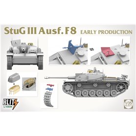 Takom BLITZ 1:35 Sturmgeschutz StuG.III Ausf.F8 - EARLY PRODUCTION