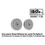 IBG 35U003 One Piece Road Wheels for Early Pz.Kpfw. II 3D Printed Set (12 Wheels) for IBG Pz. II