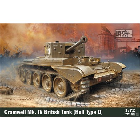 IBG 1:72 Cromwell Mk.IV British Tank (Hull Type D)