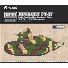 Flyhawk 1:72 Renault FT-17 - LIGHT TANK (MODIFIED VERSION OF CHINA)