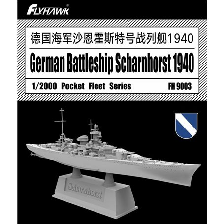 Flyhawk FH9003 German Battleship Scharnhorst 1940