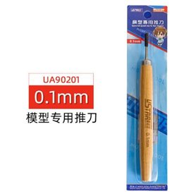 U-STAR UA-90201 Rylec z drewnianą rączką LINE ENGRAVER W/WOODEN HANDLE - 0.1mm