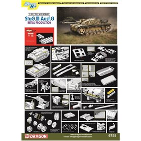 Dragon 6755 StuG III Ausf. G Initial Production Smart Kit
