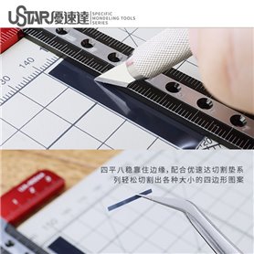 U-STAR UA-90044 Hollow Square Ruler
