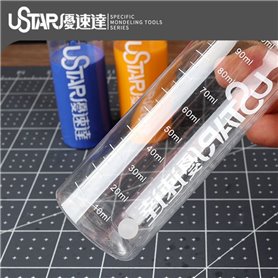 U-STAR UA-91005 Buteleczki do mieszania farb PAINT MIXING BOTTLE - 100ml - 6szt.