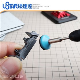 U-STAR UA-91510 Round pre-cut sandpaper Set