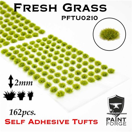 Paint Forge PFTU0210 Kępki trawy FRESH GRASS TUFTS - 2mm