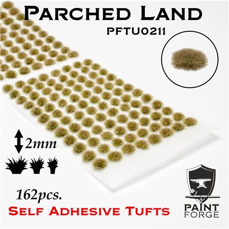 Paint Forge PFTU0211 Kępki trawy PARCHED LAND GRASS TUFTS - 2mm
