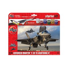Airfix 1:72 Lockheed Martin F-35B Lightning II - STARTER SET - w/paints 