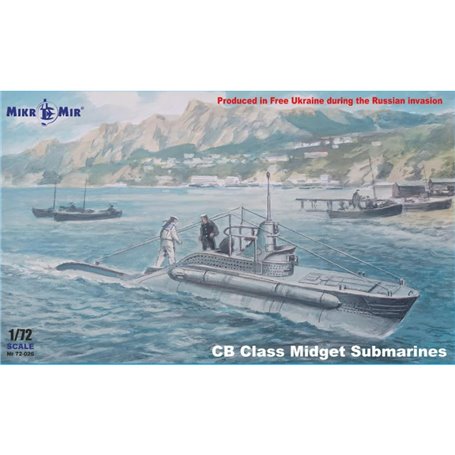 Mikromir 72-026 CB Class Midget Submarines