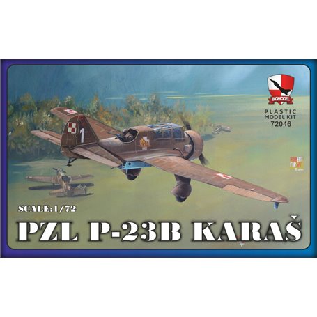 Big Model K72046 PZL P-23B Karaś