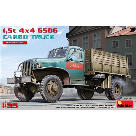 Mini Art 38064 1,5 t 4x4 G506 Cargo Truck