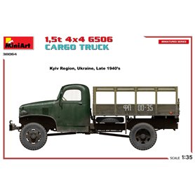 Mini Art 38064 1,5 t 4x4 G506 Cargo Truck