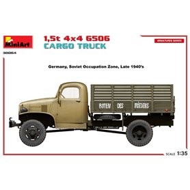 Mini Art 38064 1,5 t 4x4 G506 Cargo Truck