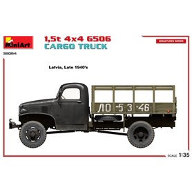 Mini Art 38064 1,5 t 4x4 G506 Cargo Truck