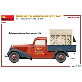 Mini Art 1:35 Liefer Pritschenwagen Typ 170V - FURNITURE TRANSPORT CAR