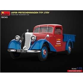 Mini Art 1:35 Liefer Pritschenwagen Typ 170V - FURNITURE TRANSPORT CAR