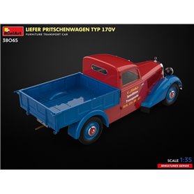 Mini Art 1:35 Liefer Pritschenwagen Typ 170V - FURNITURE TRANSPORT CAR