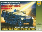 Zvezda 1:35 Sd.Kfz.251/1 Ausf.B STUKA ZU FUSS