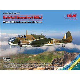 ICM 1:48 Bristol Beaufort Mk.I - WWII BRITISH DOMINIONS AIR FORCE