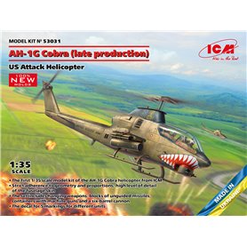 ICM 1:35 AH-1G Cobra - LATE PRODUCTION - US ATTACK HELICOPTER