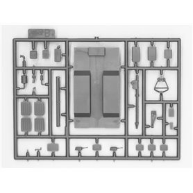 ICM 1:72 URAL-43203 - MILITARY BOX VEHICLE OF THE ARMED FORCES OF UKRAINE