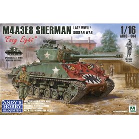 Andy's Hobby Headquarters 1:16 M4A3E8 Sherman - EASY EIGHT - LATE WWII / KOREAN WAR