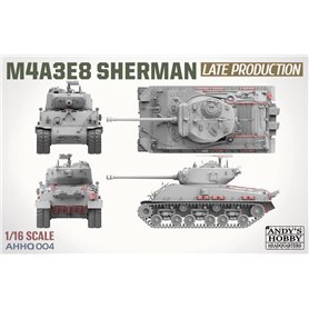 Andy's Hobby Headquarters 1:!6 M4A3E8 Sherman - EASY EIGHT - LATE WWII / KOREAN WAR