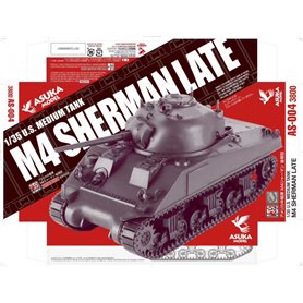 Asuka 1:35 M4 Sherman - US MEDIUM TANK - LATE