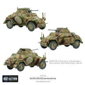 Bolt Action Sd.Kfz 222/223 