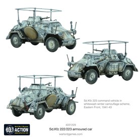 Bolt Action Sd.Kfz 222/223 