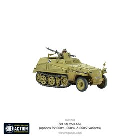 Bolt Action Pojazd pancerny Sd.Kfz.250 (Alte) - Sd.Kfz.250/7 / Sd.Kfz.250/4