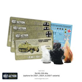 Bolt Action Pojazd pancerny Sd.Kfz.250 (Alte) - Sd.Kfz.250/7 / Sd.Kfz.250/4