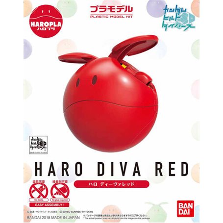 Bandai 60377 HAROPLA HARO DIVA RED BL  ID [   ]