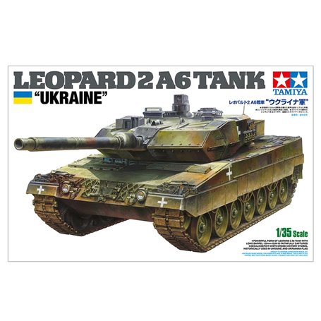 Tamiya 25207 1/35 Leopard 2 A6 Tank "Ukraine"