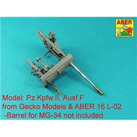 Aber 16 L-23 Lufa 2cm KwK 30 do niem.czołgu Pz.Kpfw. II Ausf A-F (Gecko)