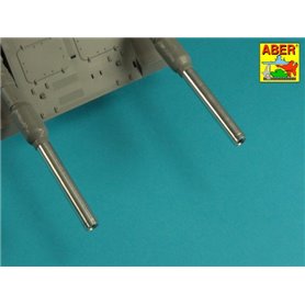 ABER 1:35 Metalowe lufy 120mm do VT 1-2 dla Takom