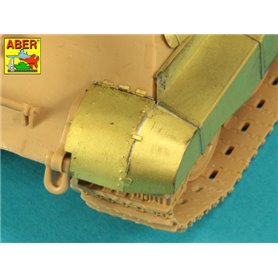 ABER 1:48 Błotniki do Sd.Kfz.186 Jagdtiger