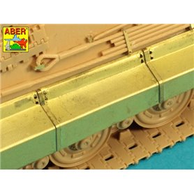 ABER 1:48 Osłony boczne do Sd.Kfz.186 Jagdtiger
