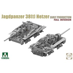 Takom 1:35 Jagdpanzer 38(t) Hetzer - EARLY PRODUCTION W/FULL INTERIOR